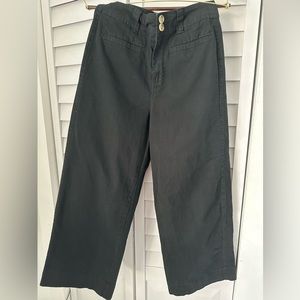 Women’s High-Rise Cropped Wide Leg Pants